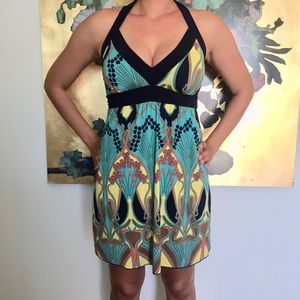 🦋 Turquoise Patterned Sundress 🦋